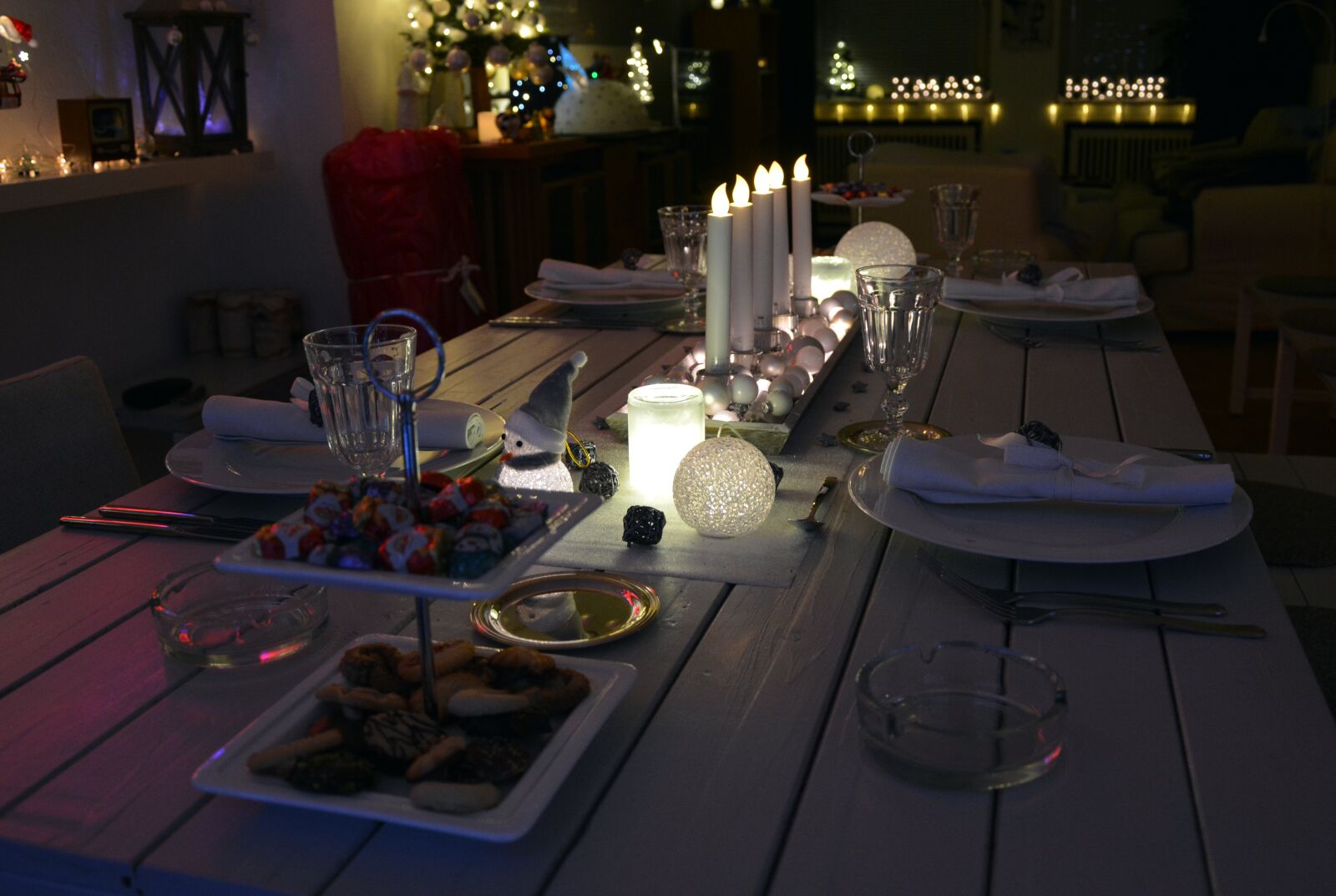 Nikon D5200 sample photo. Table decoration, table decorations photography