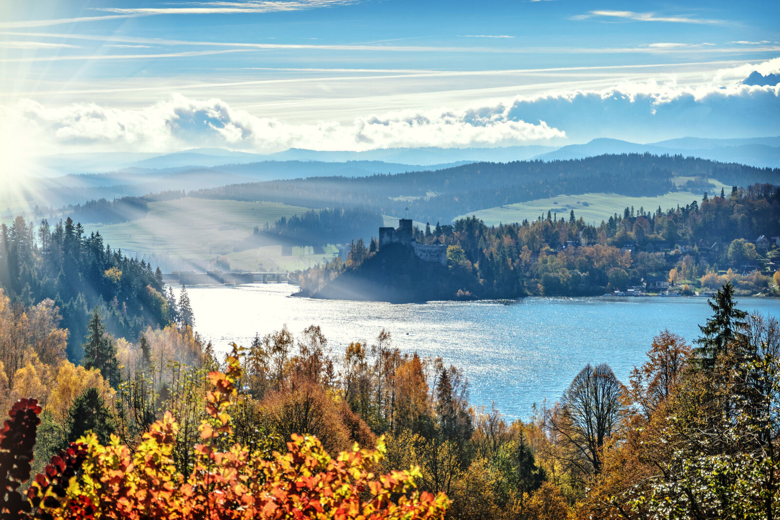 Nikon D5300 sample photo. Autumn, blue, sky, bright photography