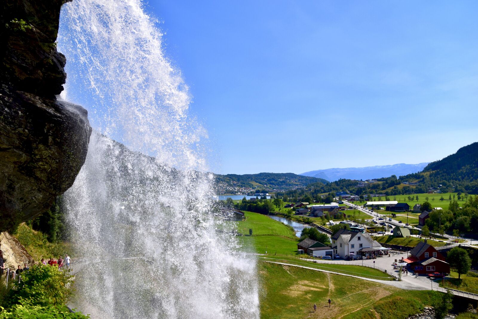 Nikon D5300 sample photo. Waterfall, blue, sparkle photography