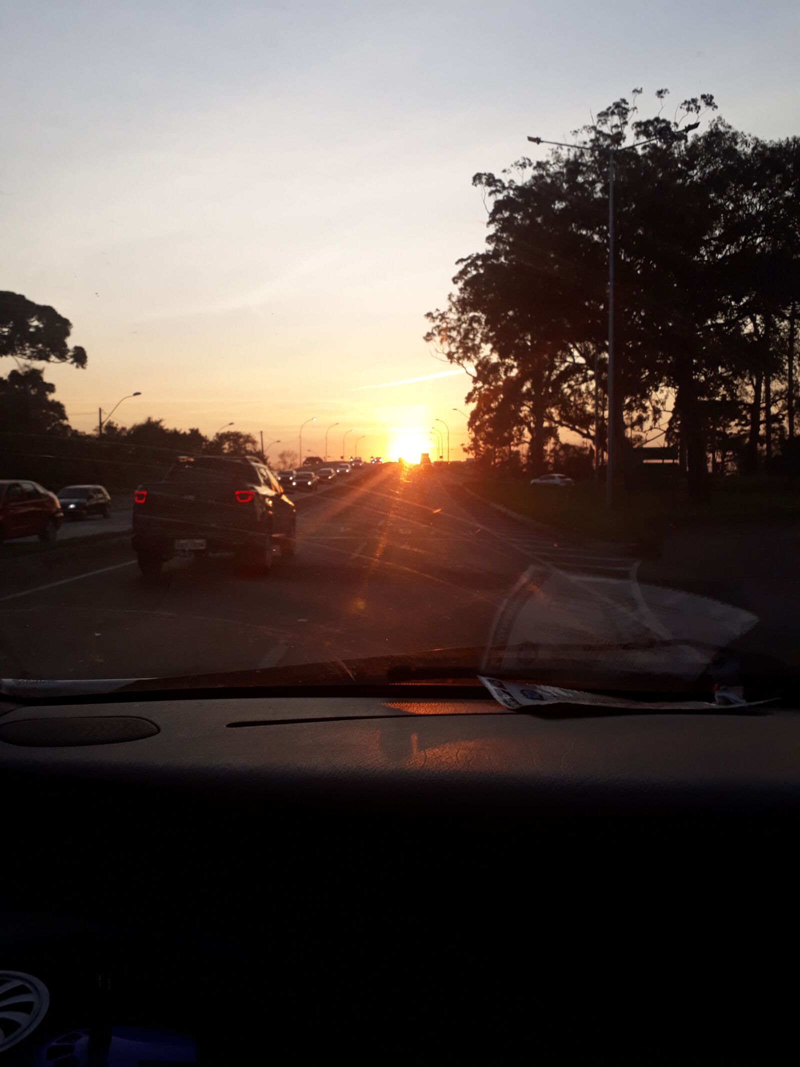 Samsung Galaxy J5 Prime sample photo. Sunset, road, trip photography