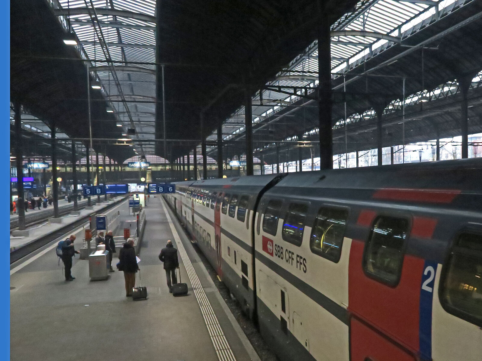 Canon PowerShot G7 X sample photo. Basel, landscape, swiss, trains photography
