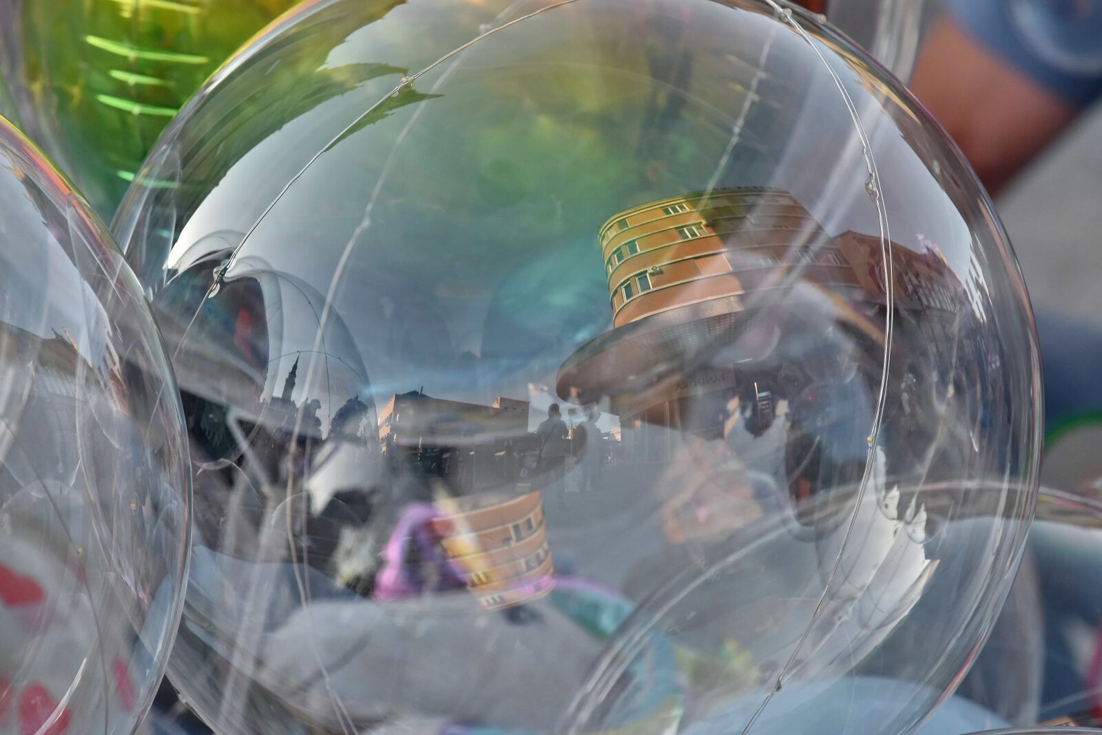 Nikon D5500 sample photo. Ball-shaped, balloon, colourful, material photography
