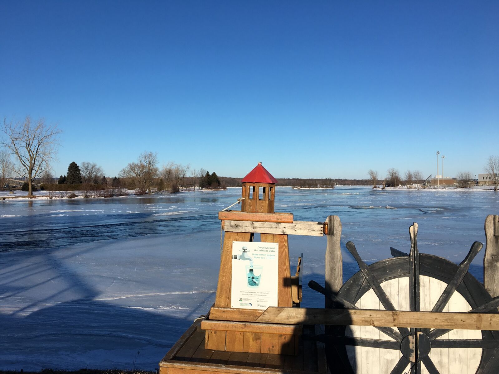 Apple iPhone 6s Plus sample photo. Canada, frozen lake, water photography