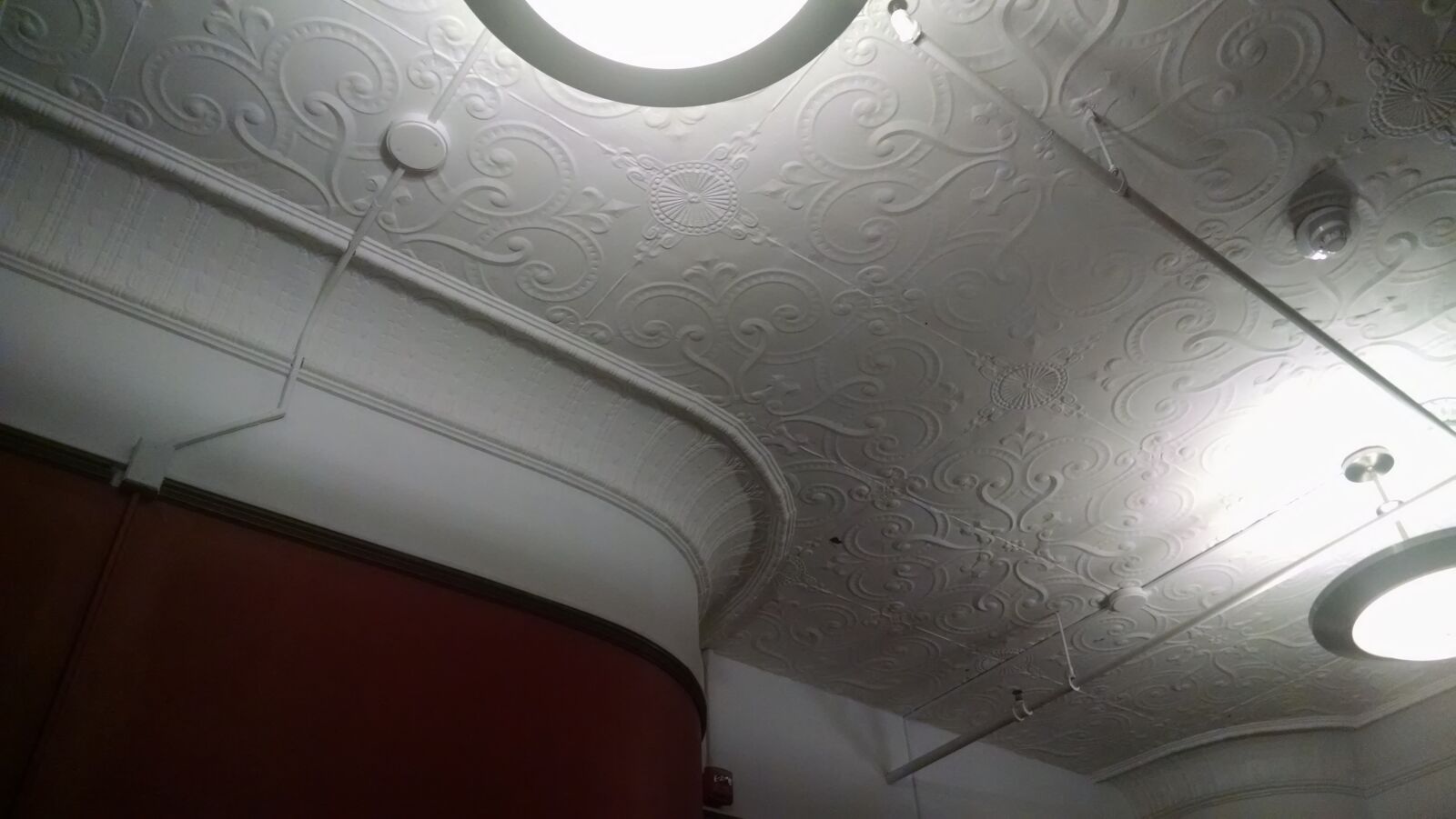 Motorola Moto X (1st Gen) sample photo. Ceiling, light, red, texture photography