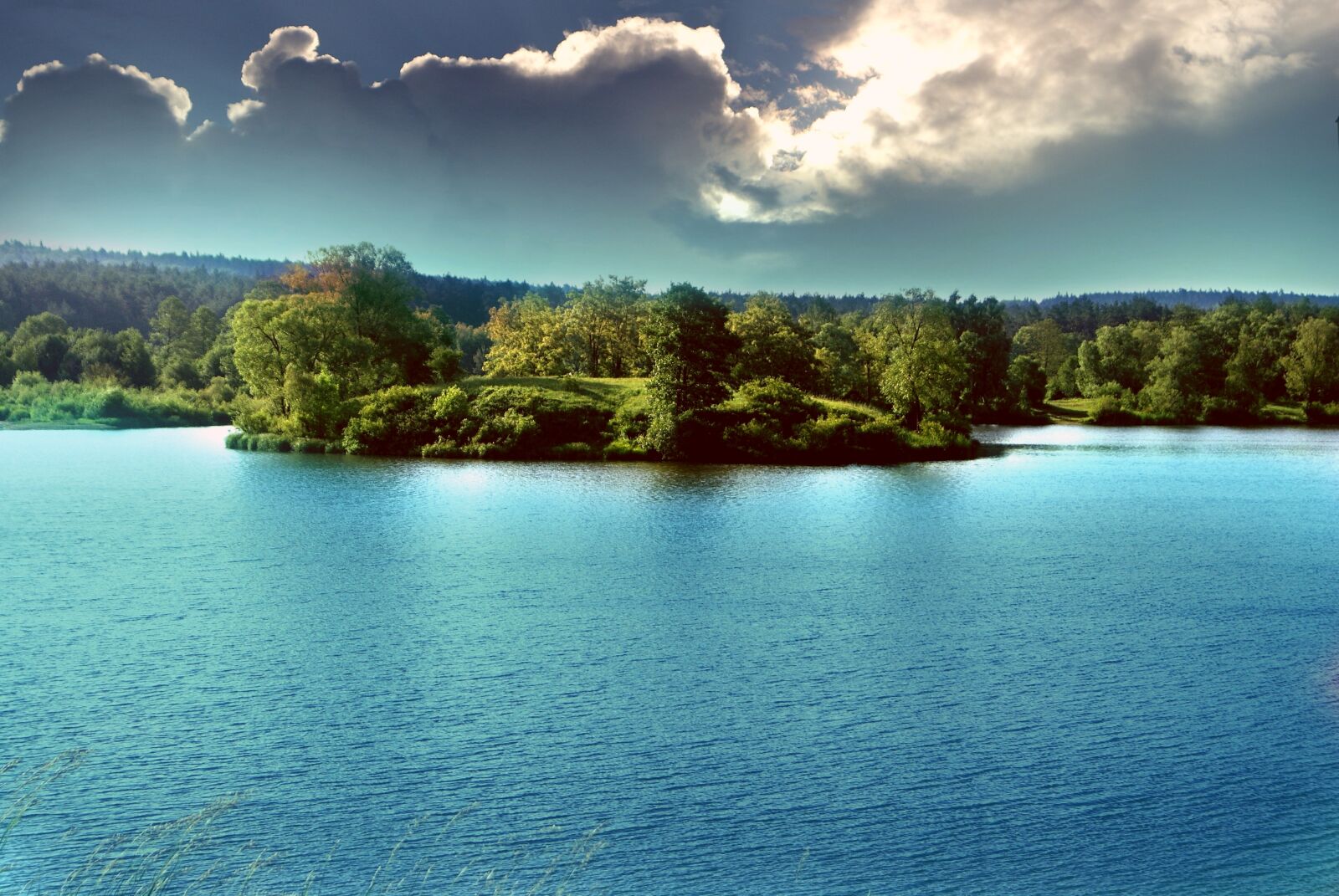 Sony Alpha DSLR-A200 sample photo. Island, paradise, ocean photography