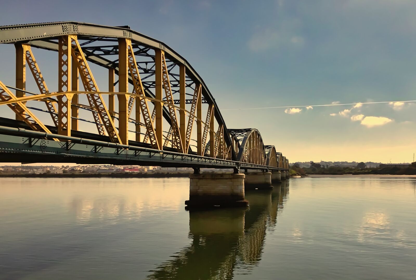 Apple iPhone X sample photo. Bridge, railroad, railway photography