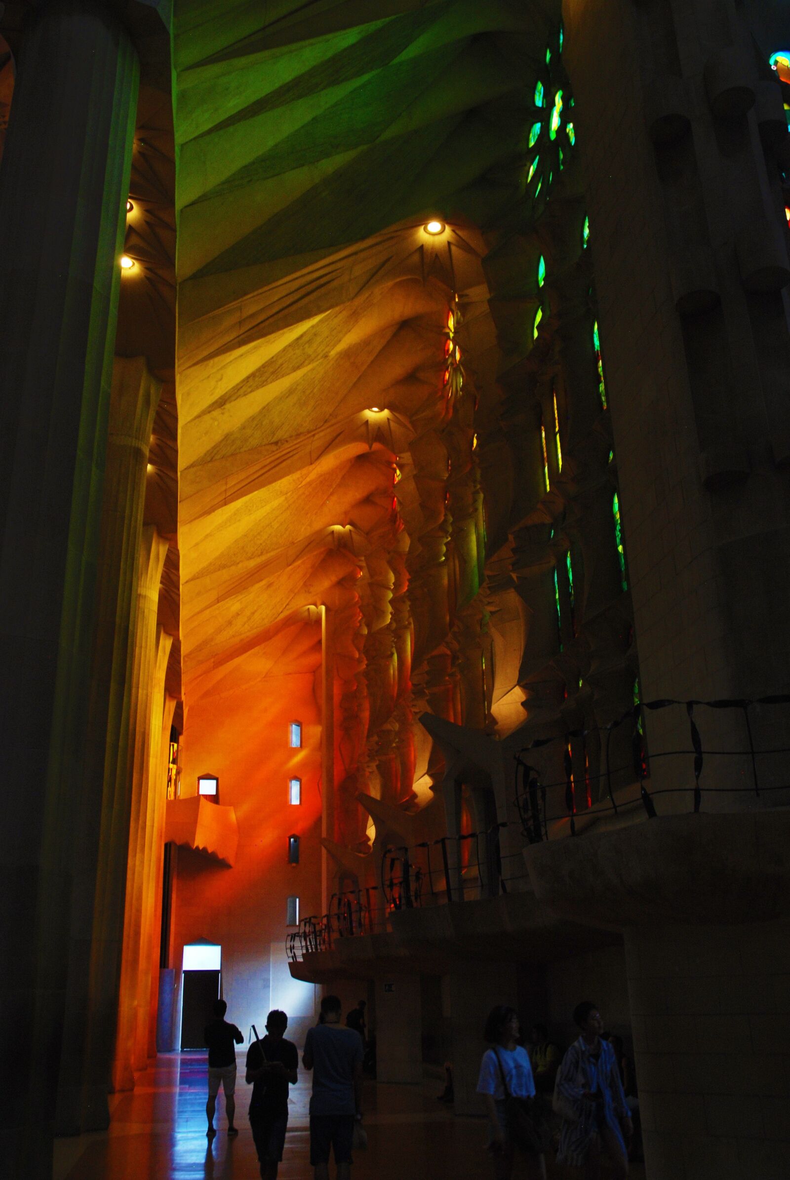 Nikon D80 sample photo. Color, colorful, sagrada familia photography