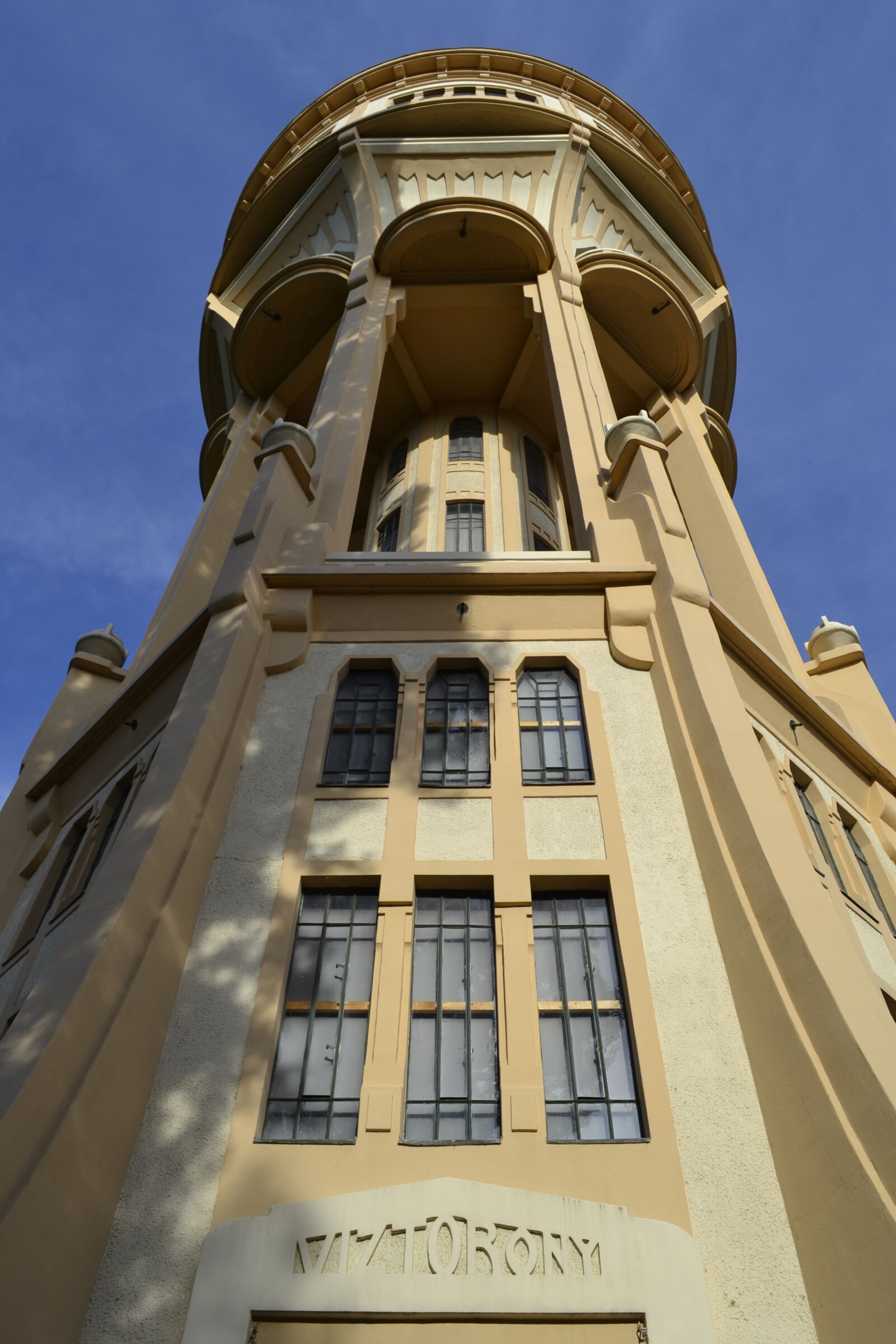 Nikon D3100 sample photo. Tower, water tower, building photography