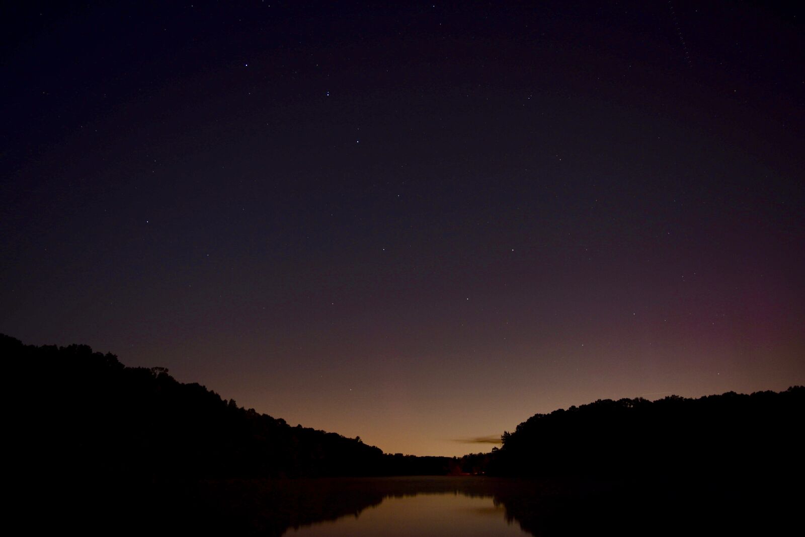 Nikon D3300 sample photo. Astrophotography, horizon, lake, at photography