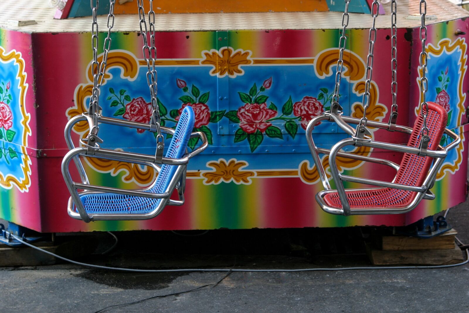 Canon EOS 10D sample photo. Kettenkarussel, year market, fair photography