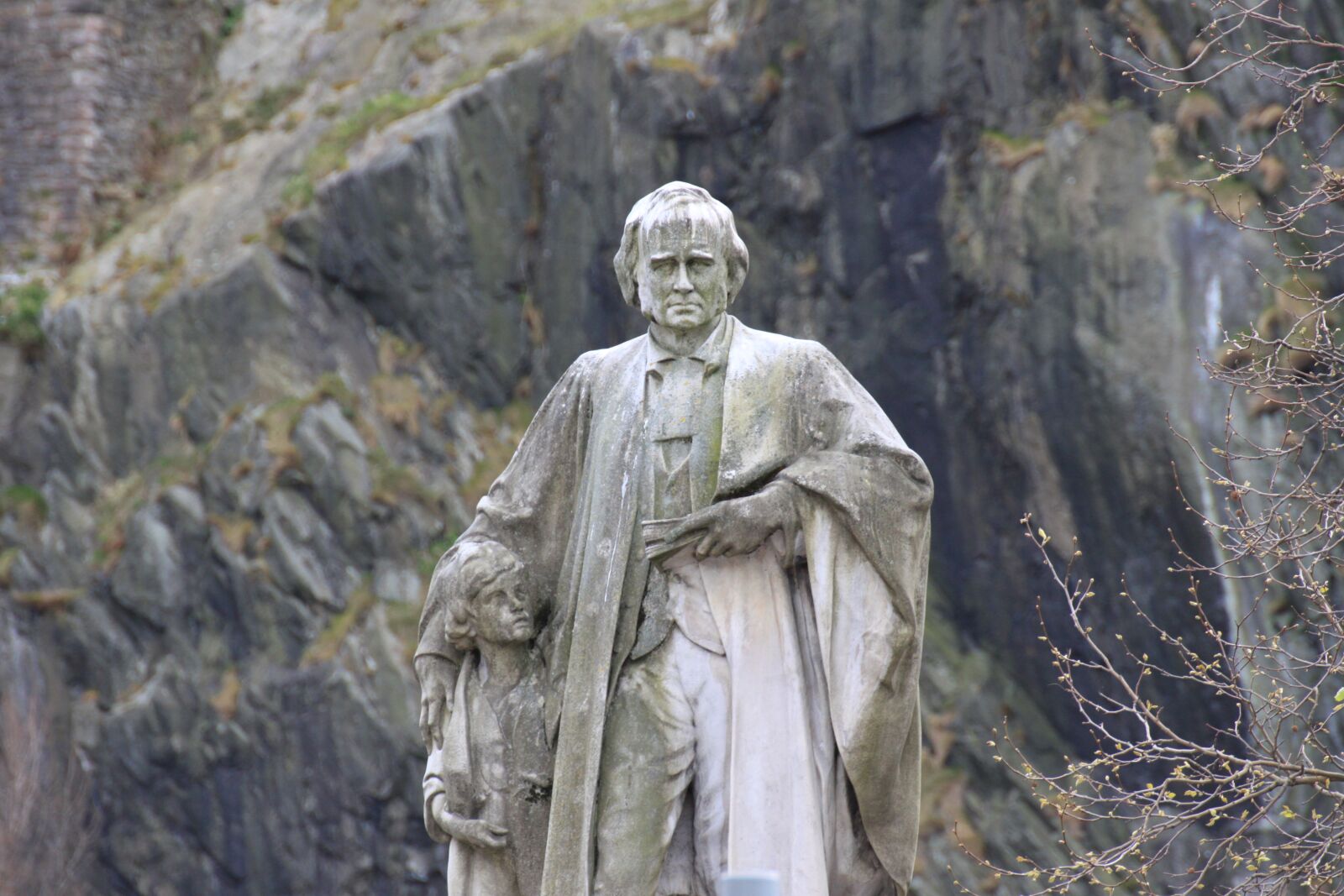 Canon EOS 500D (EOS Rebel T1i / EOS Kiss X3) sample photo. Edinburgh, scotland, statue photography