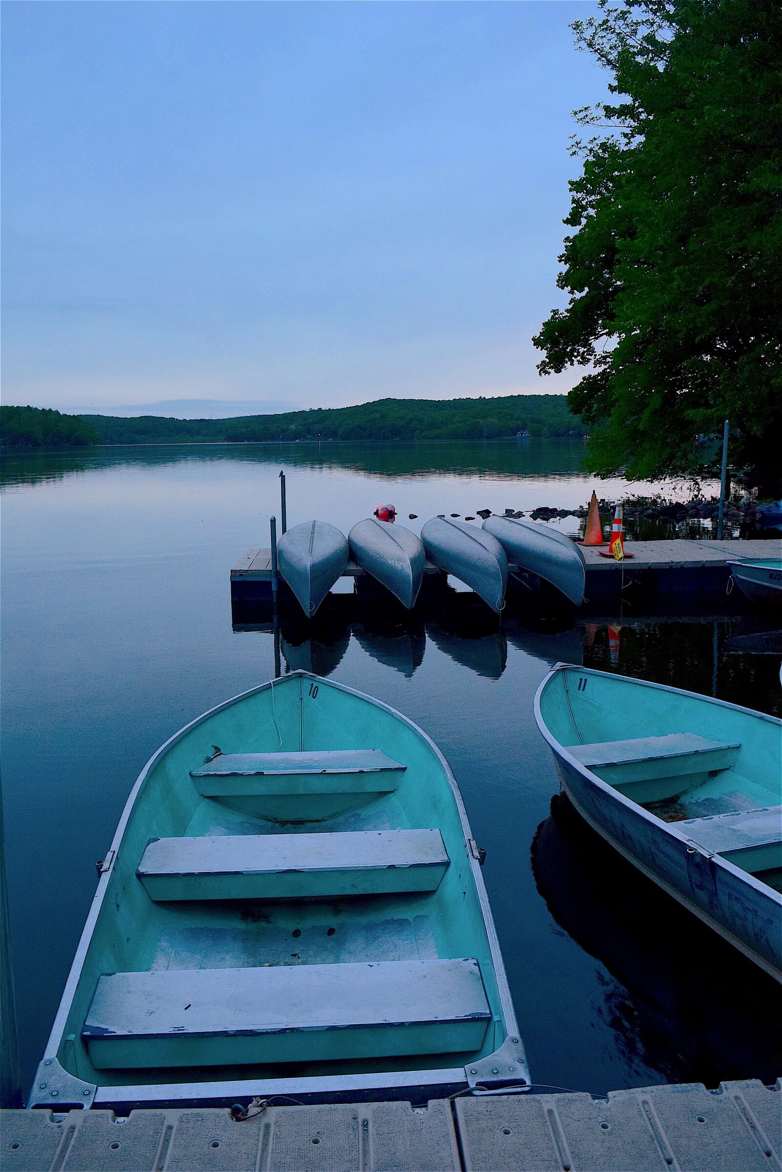 Nikon D3300 sample photo. Row boat, canoes, dock photography