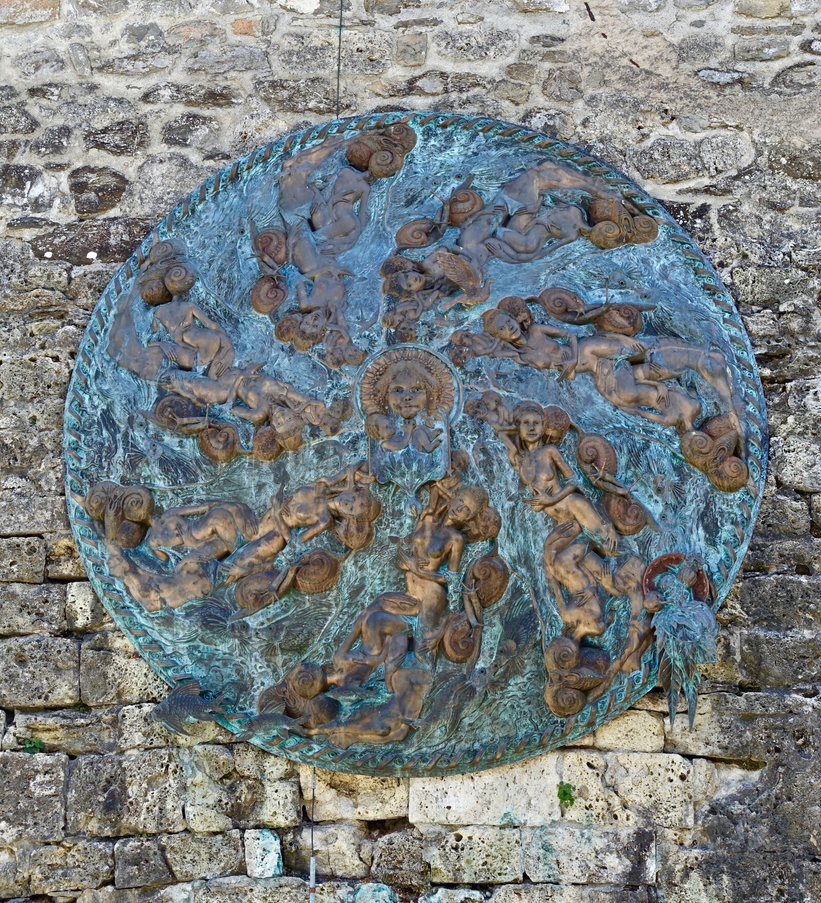 Sony Cyber-shot DSC-RX100 III sample photo. Plaque, sculpture, copper photography