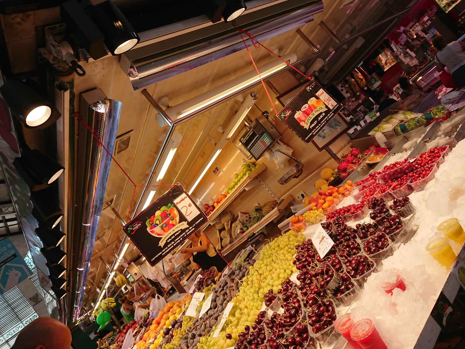 Sony Xperia XZ1 Compact sample photo. Mercado colon, spain, valencia photography