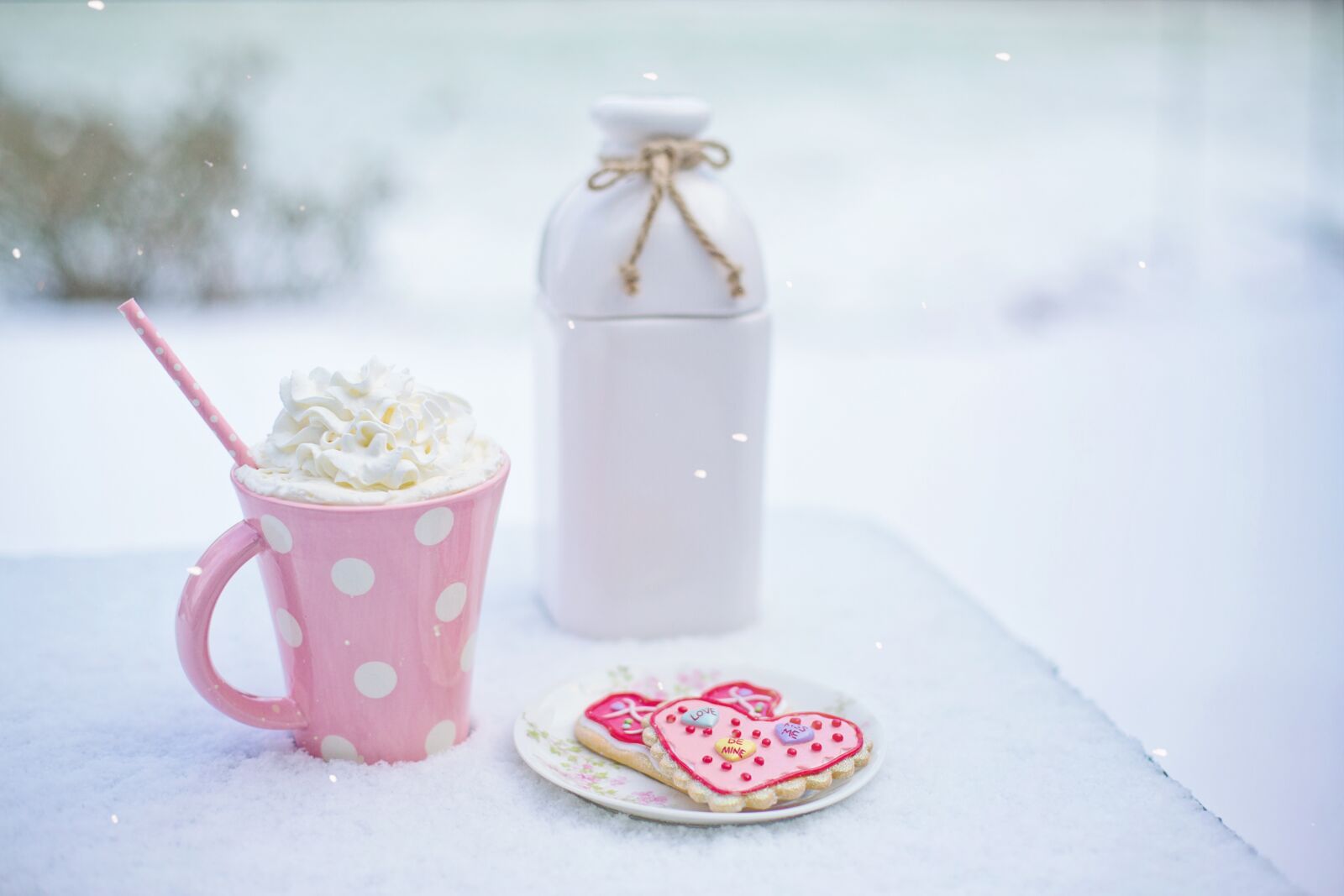 Canon EF 50mm F1.4 USM sample photo. Valentine's day, hot chocolate photography