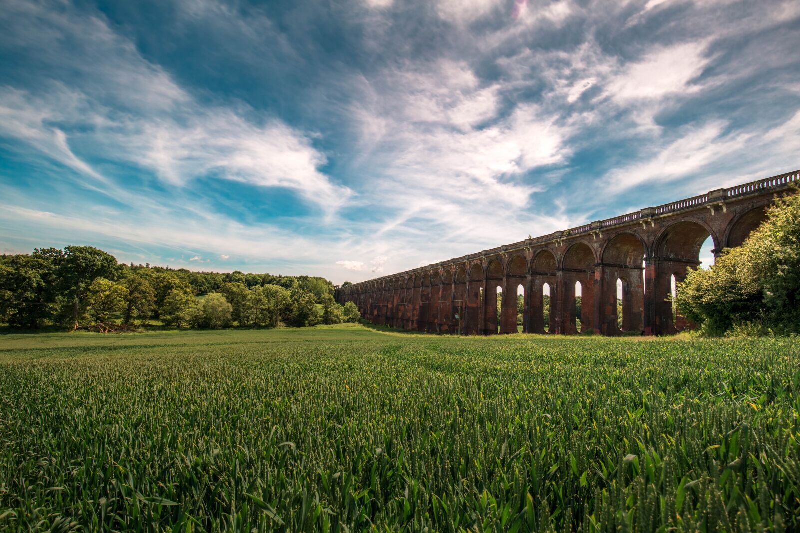 Canon EF 16-35mm F4L IS USM sample photo. Bridge, viaduct, sky photography