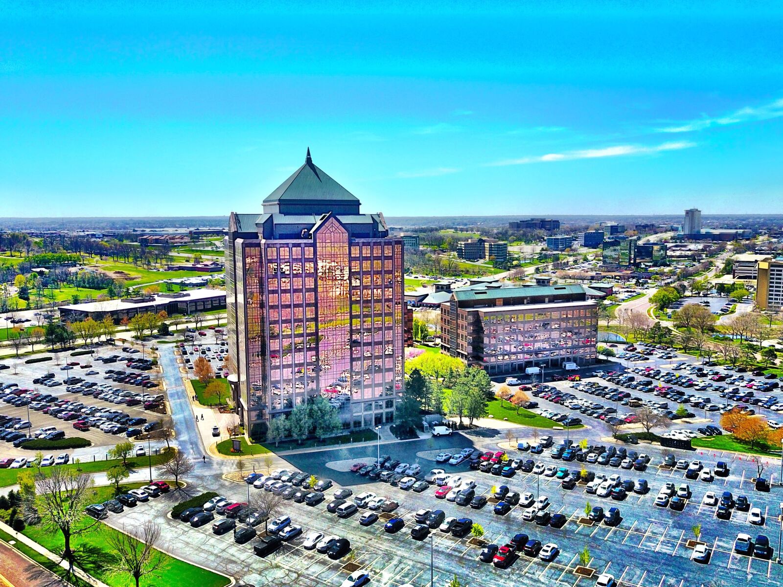 DJI FC220 sample photo. Landmark, modern, architecture, sky photography