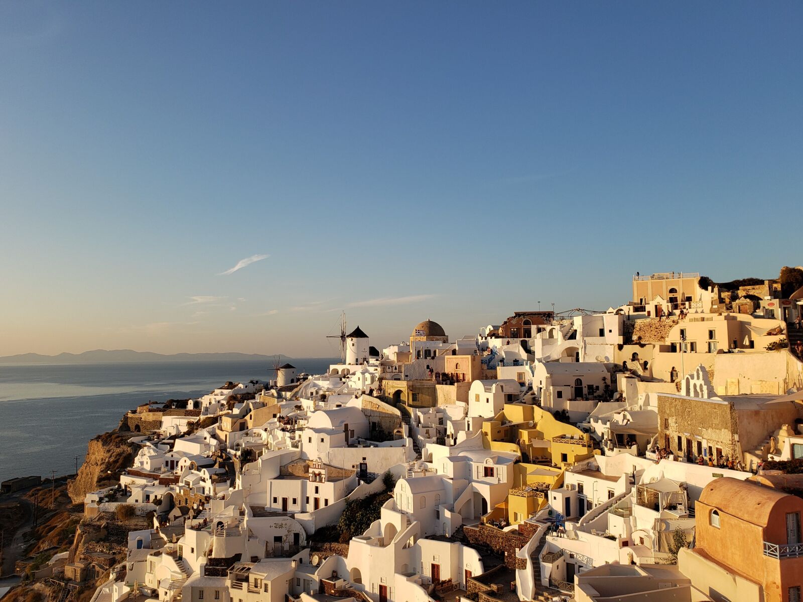 Samsung Galaxy S9+ sample photo. Santorini, greece, island photography