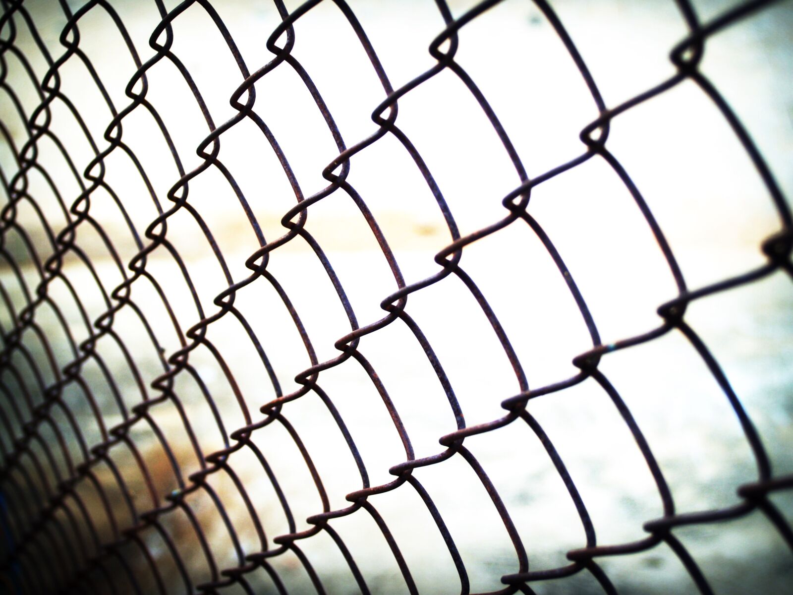 Olympus E-300 (EVOLT E-300) sample photo. Blur, chain, link, fence photography
