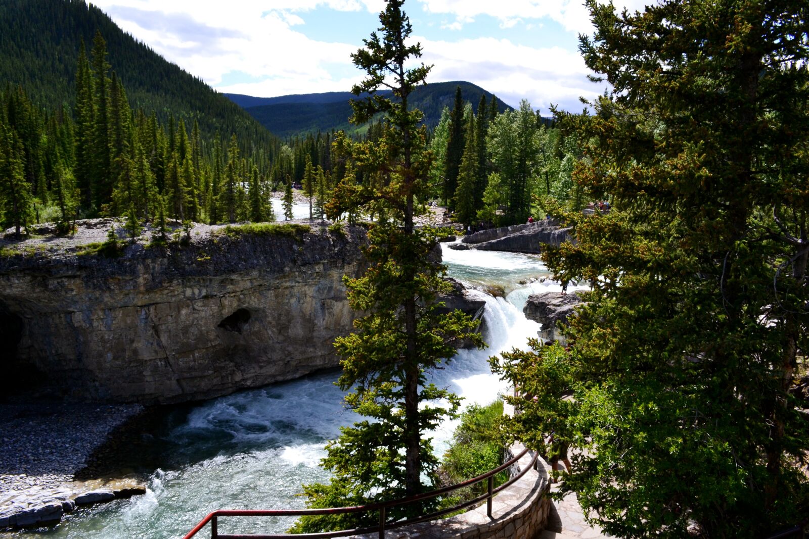 Nikon D3100 sample photo. Water falls, canada, wet photography