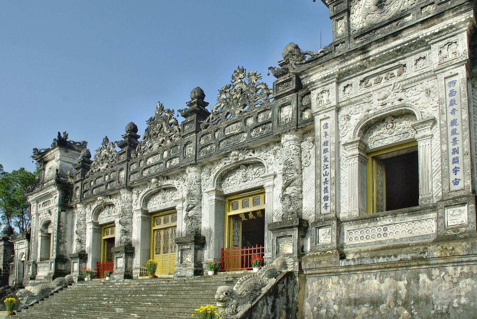 Pentax K200D sample photo. Viet nam, booed, tomb photography