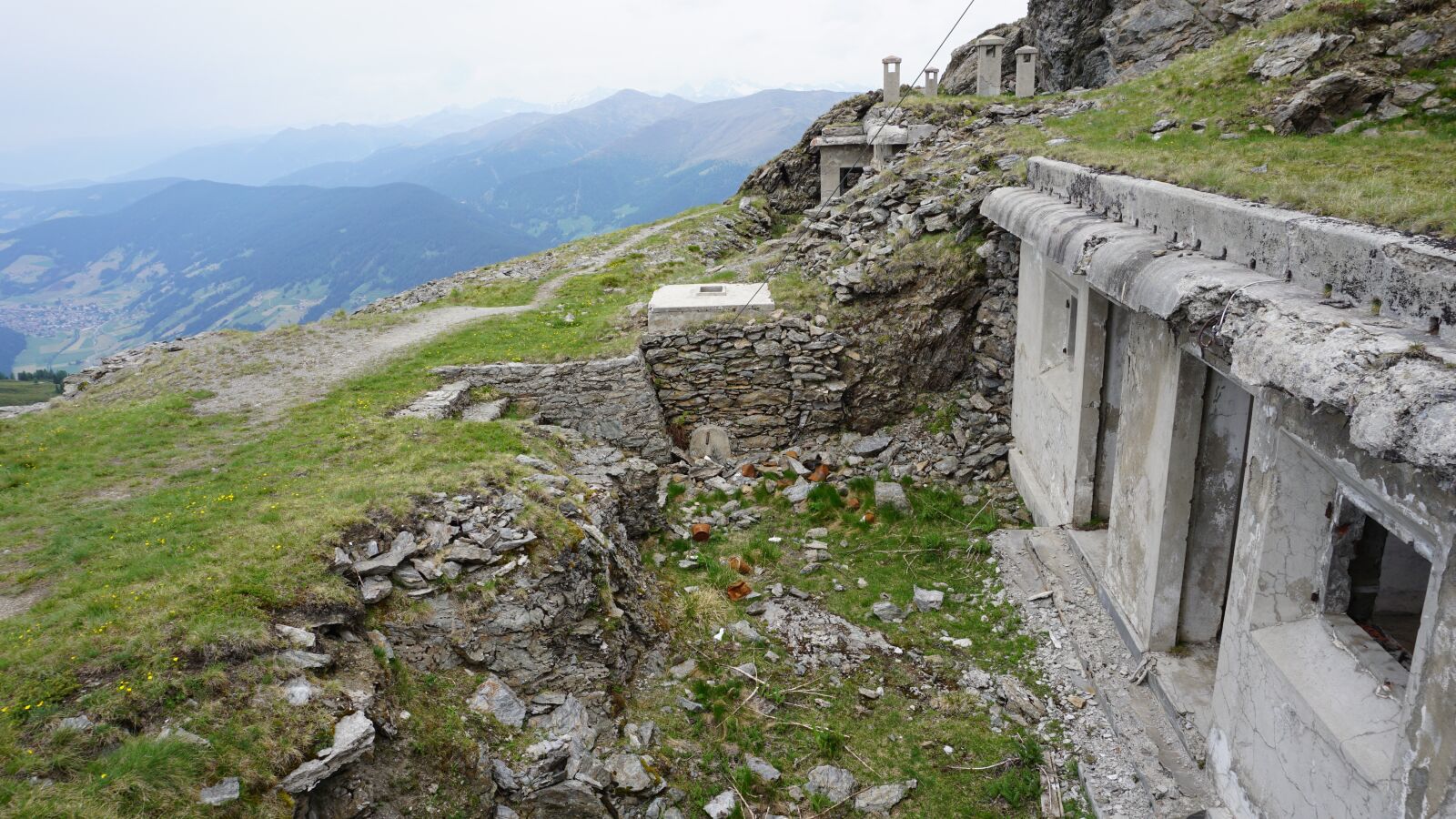 Sony a6000 sample photo. Alps war, helm, bunker photography