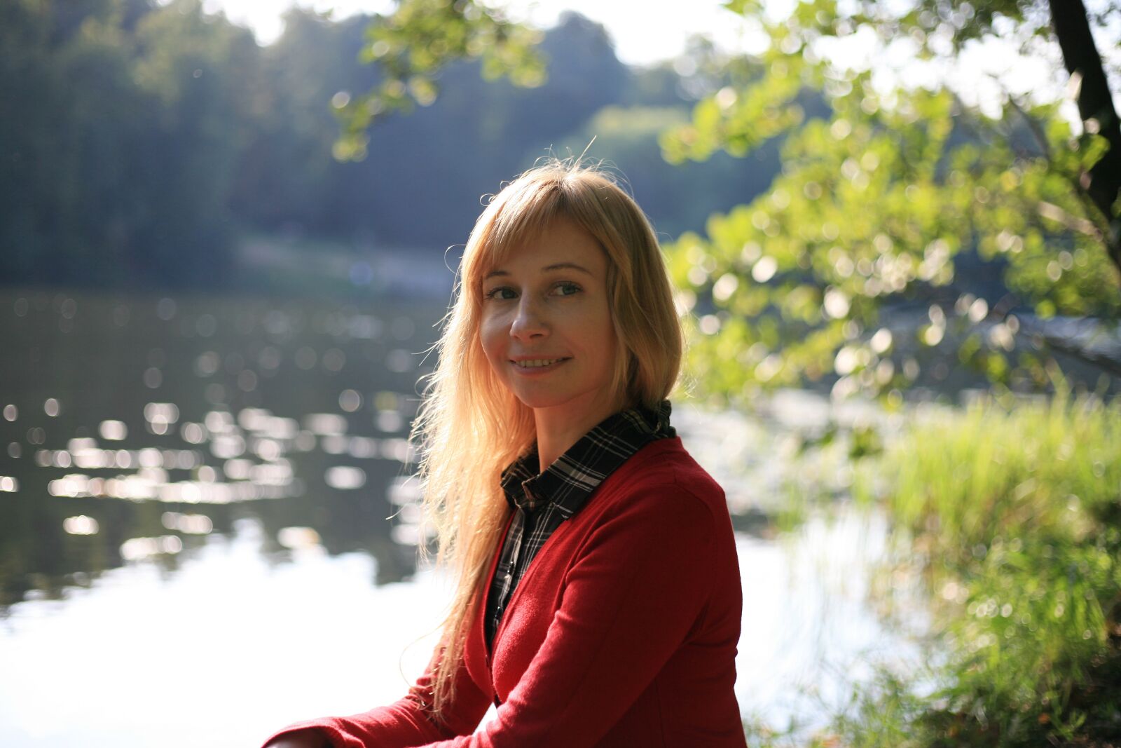 Canon EOS 5D sample photo. River, portrait, summer photography