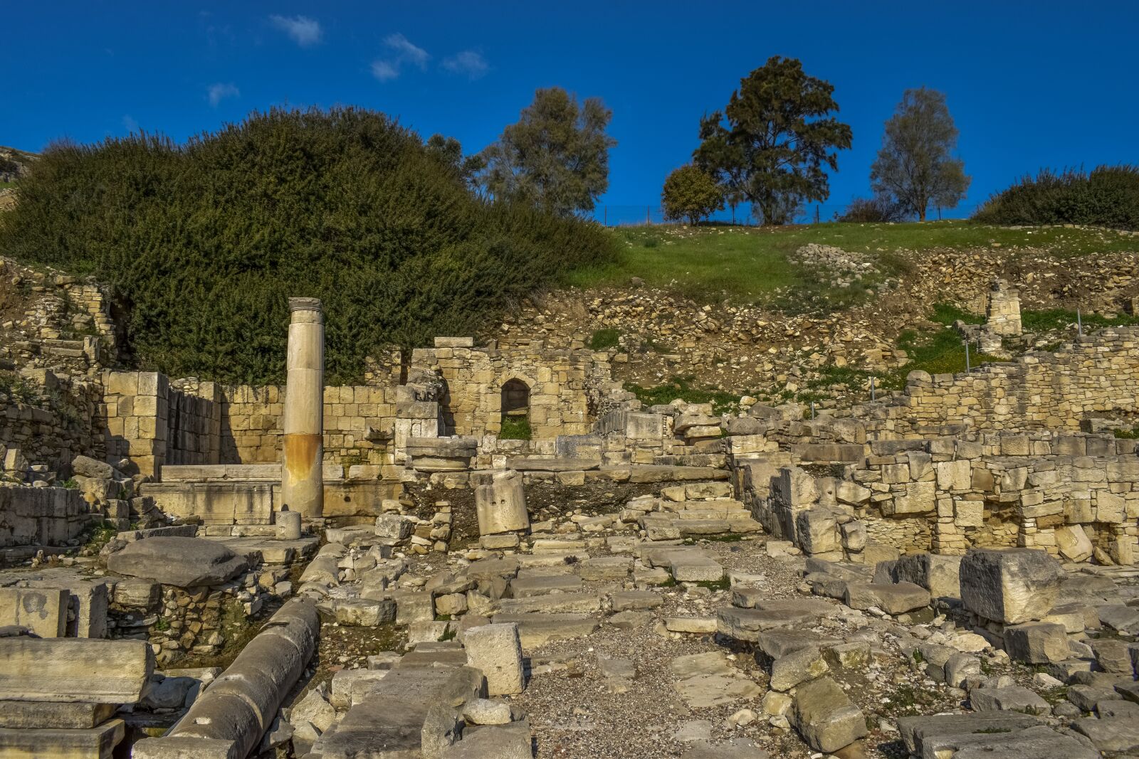 Nikon D3300 sample photo. Ancient amathus, ruins, archaeology photography