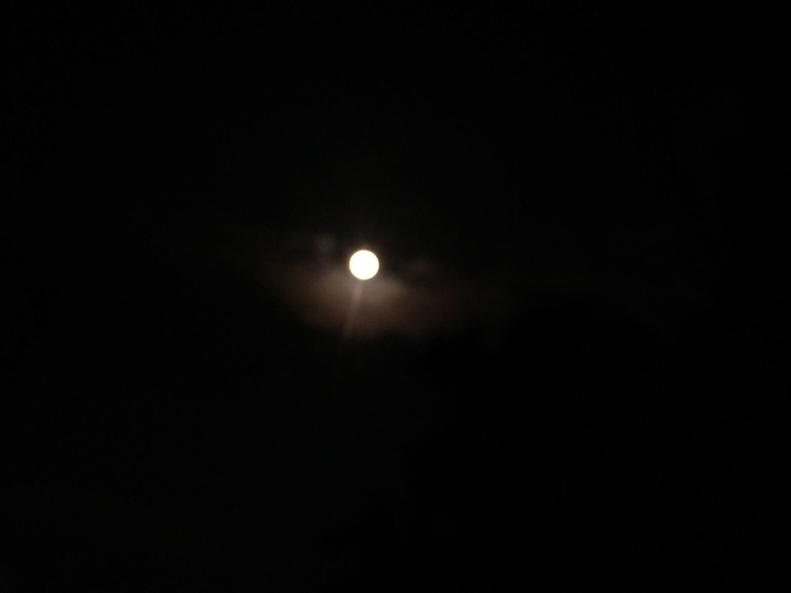 Xiaomi Redmi Note 6 Pro sample photo. Night, moon, nature photography