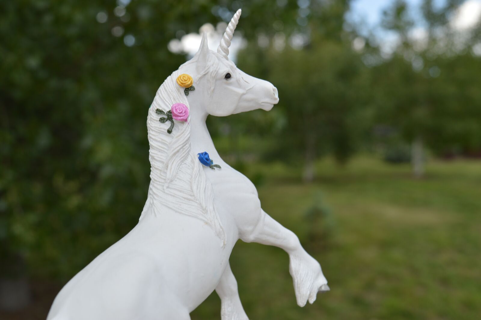 Nikon D3200 sample photo. Unicorn, horse, fantasy photography