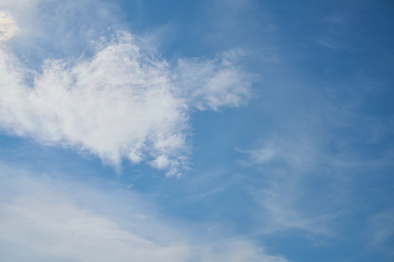 Sony a7R II sample photo. Cloud, blue, white photography