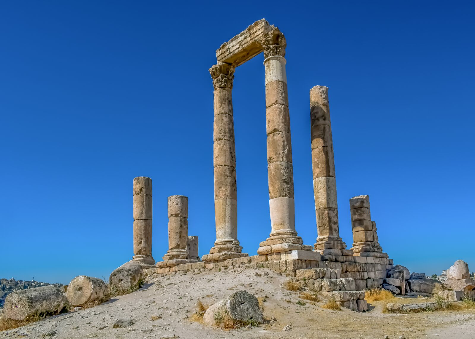 Nikon D3300 sample photo. Temple of hercules, historic photography