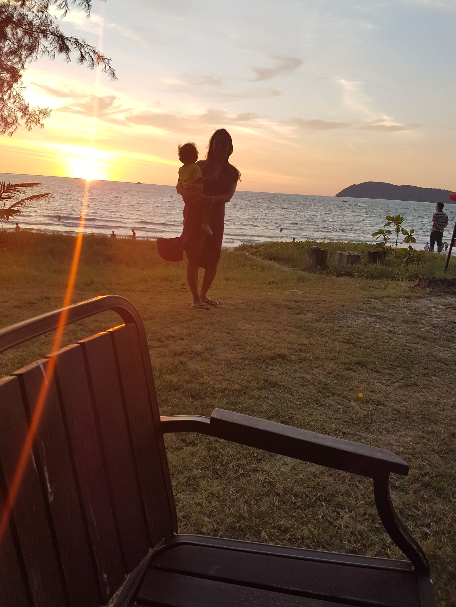 Samsung Galaxy S7 Edge sample photo. Sunset, langkawi, beach photography