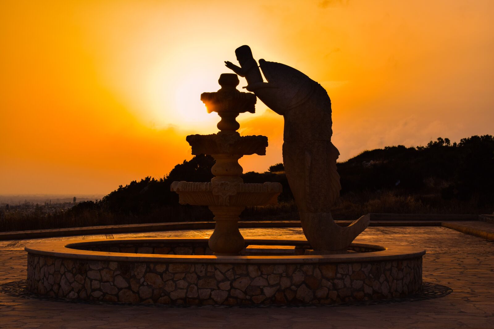 Nikon D3300 sample photo. Jonah, prophet, fountain photography