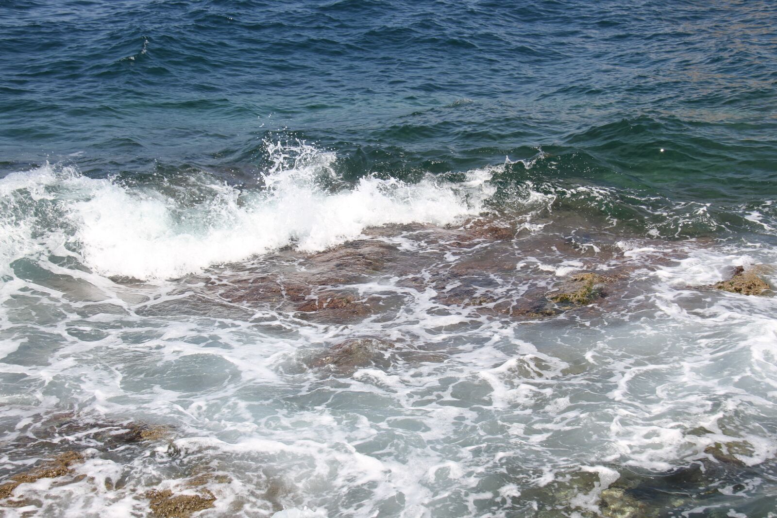 Canon EOS 7D sample photo. Sea, wave, crete photography