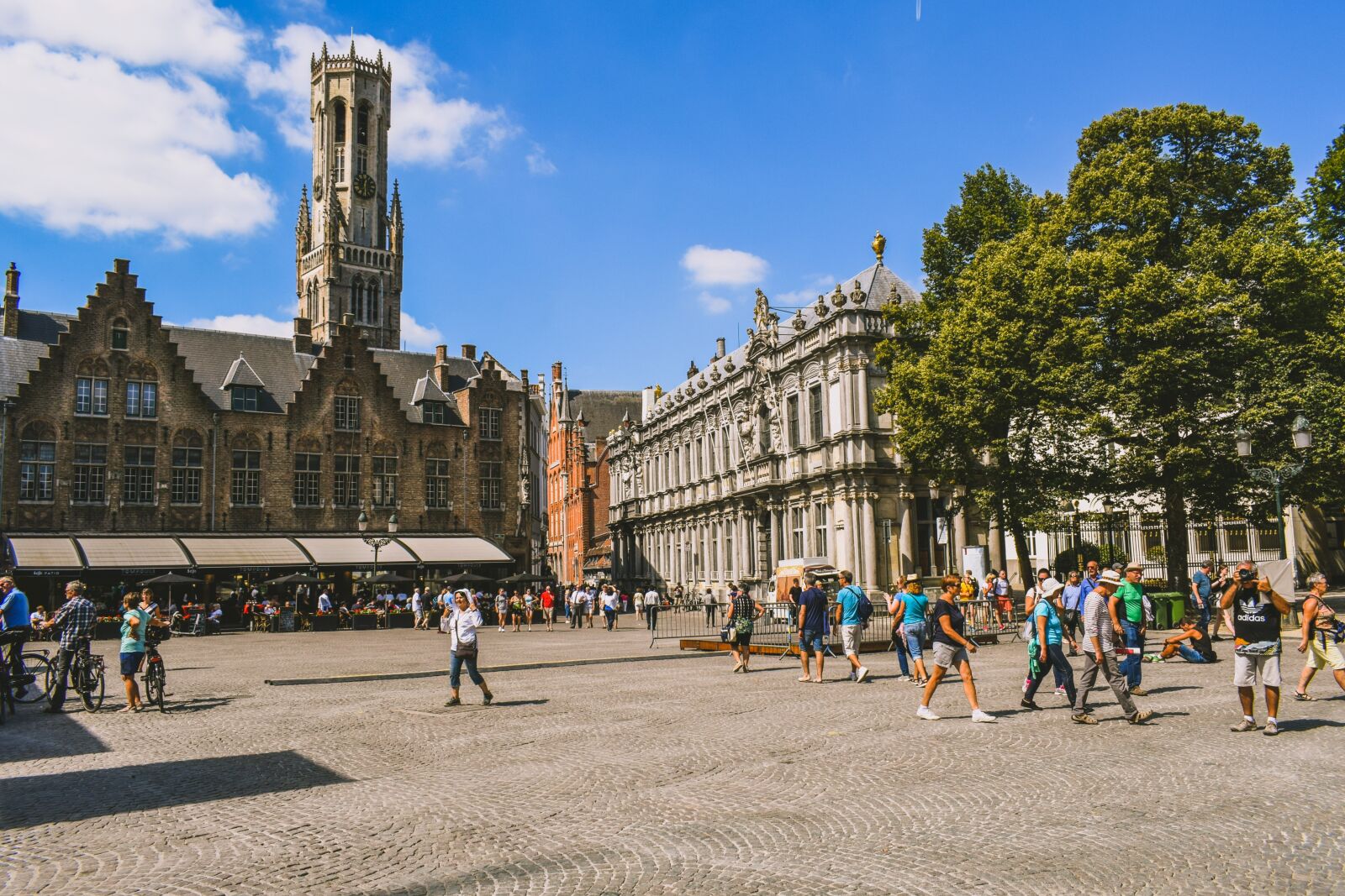Nikon D3300 sample photo. Brugge, square, buildings photography