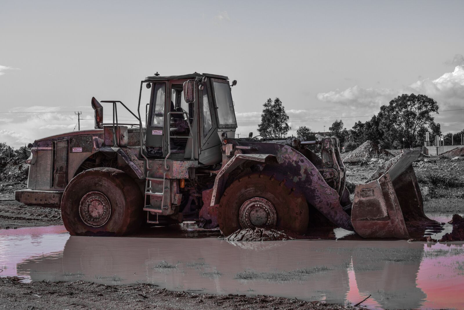 Nikon D3300 sample photo. Bulldozer, heavy machine, vehicle photography