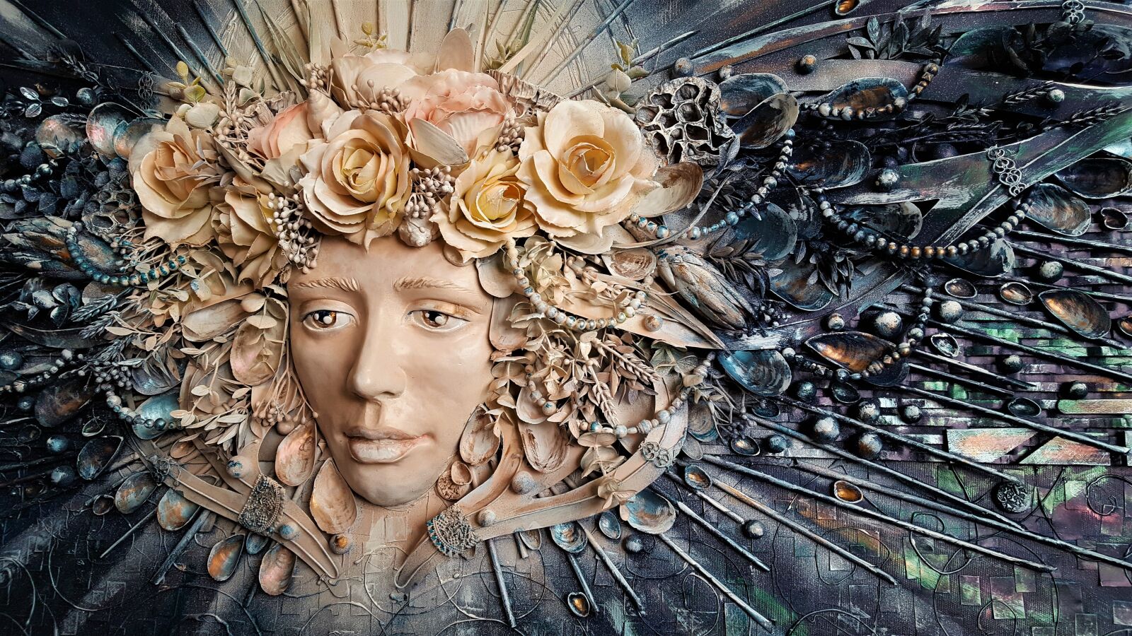 Samsung Galaxy S6 sample photo. Art, painting, asambláž photography