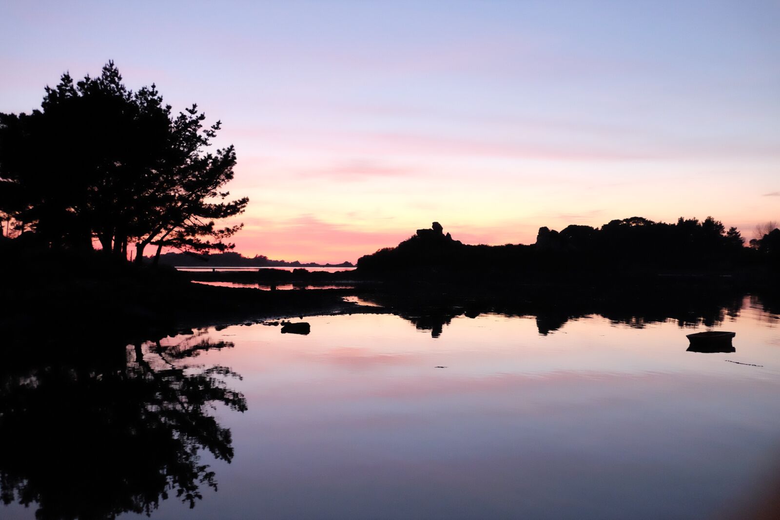 Fujifilm X-T1 sample photo. Brittany, sunset, sea photography