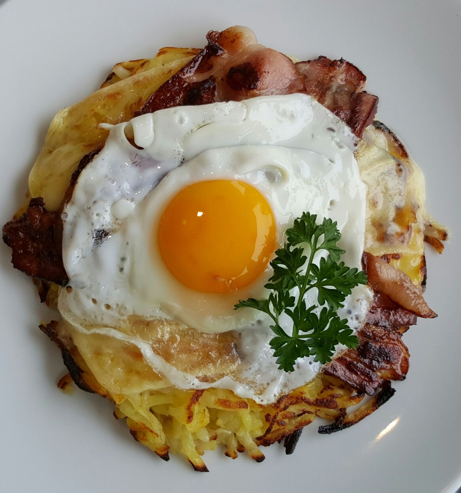Samsung Galaxy S6 sample photo. Rösti, fried, menu photography