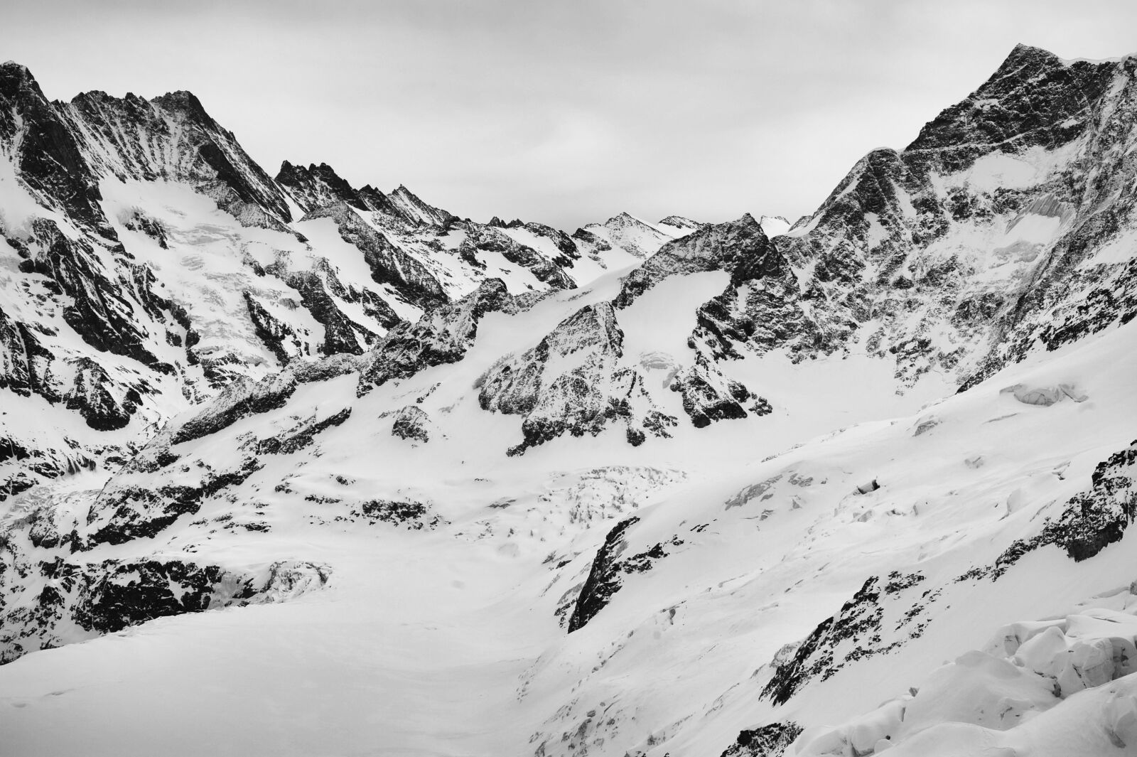 Nikon D700 sample photo. Alps, glacier, snow photography