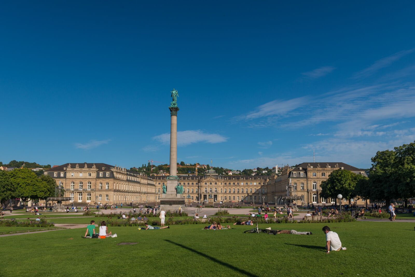 Nikon D800 sample photo. Stuttgart, new castle, schlo photography
