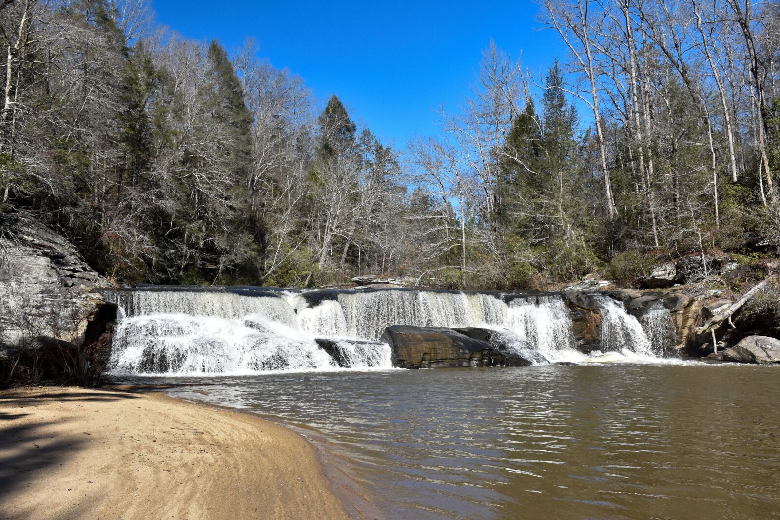 Nikon D7200 sample photo. Waterfall, river, hiking photography