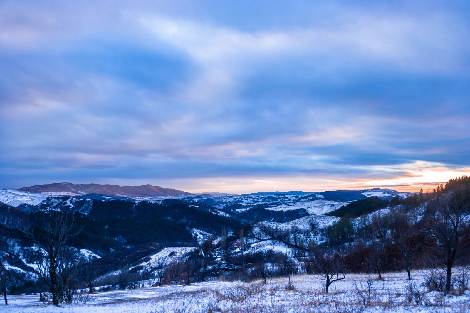 Canon EF 28-90mm f/4-5.6 sample photo. Winter, landscape, snow photography