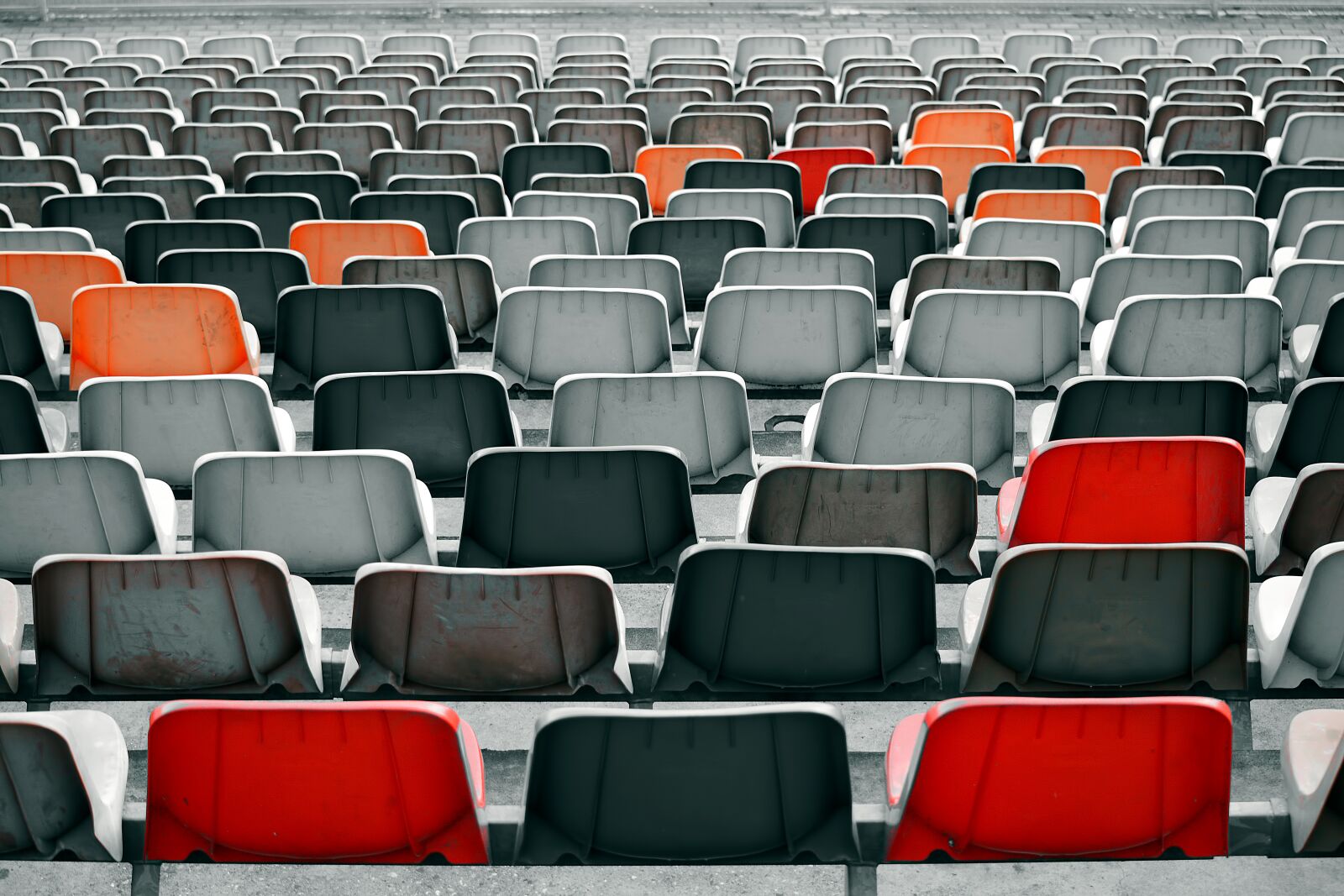 Nikon D7100 sample photo. Chair series, sit, stadium photography