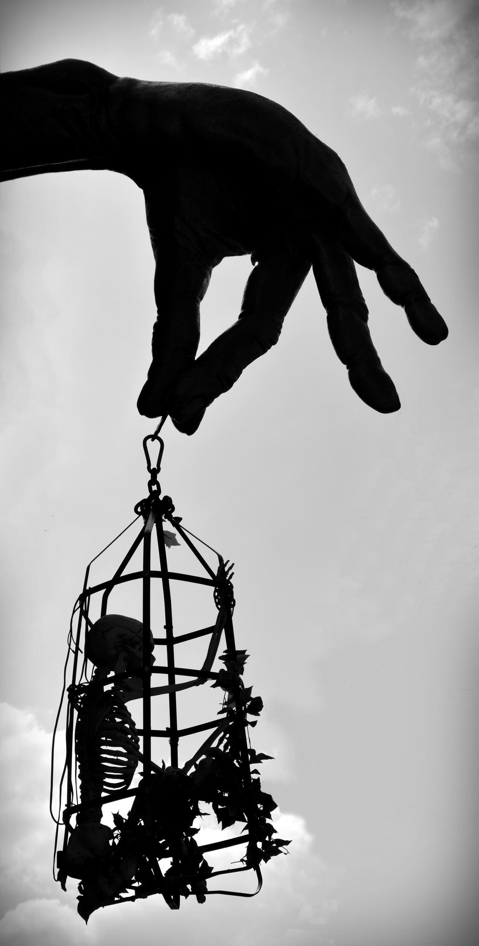 Nikon D5200 sample photo. Hand, skeleton, starved to photography