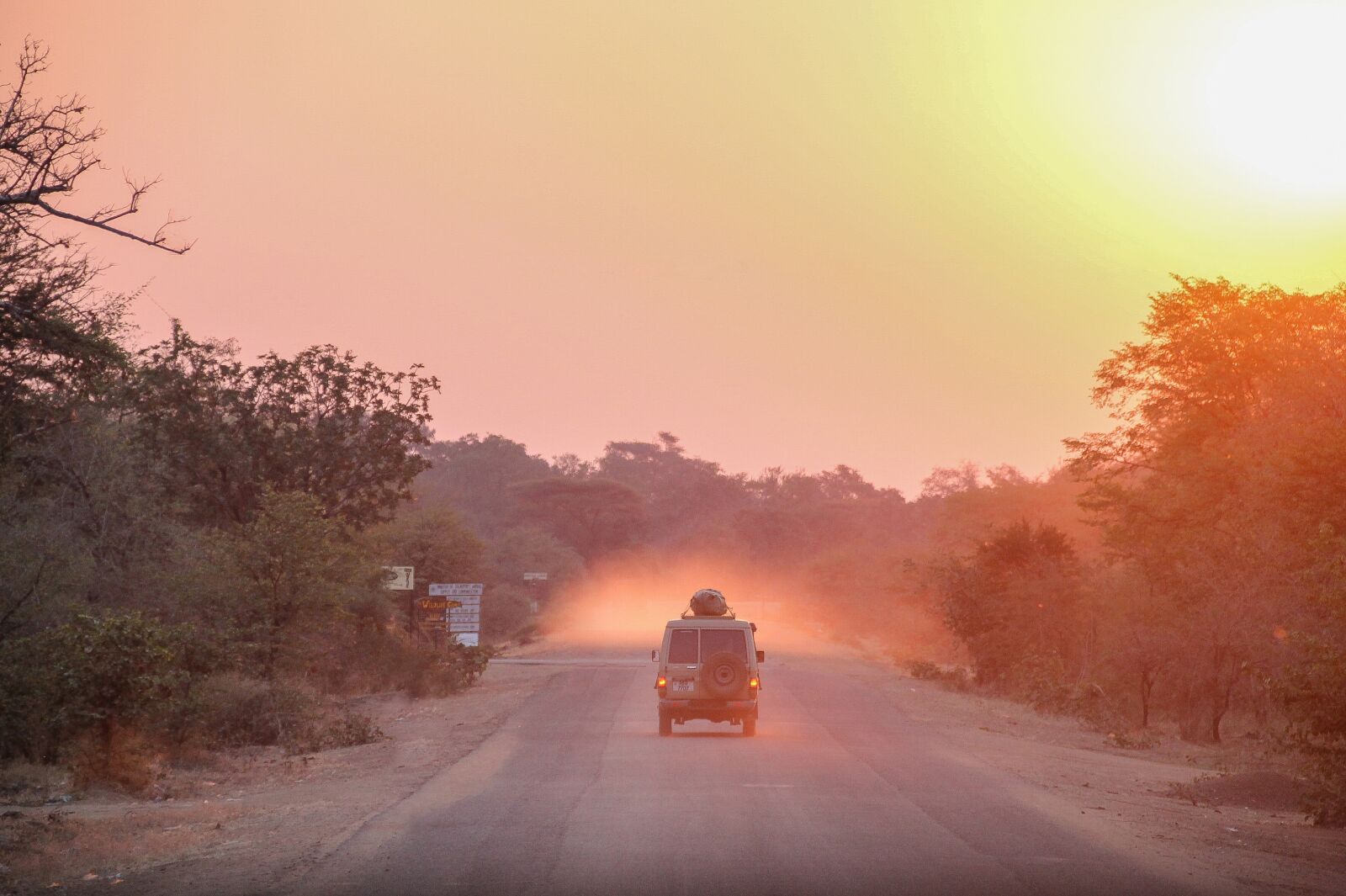 Canon EOS 1100D (EOS Rebel T3 / EOS Kiss X50) sample photo. Car, africa, sunset photography