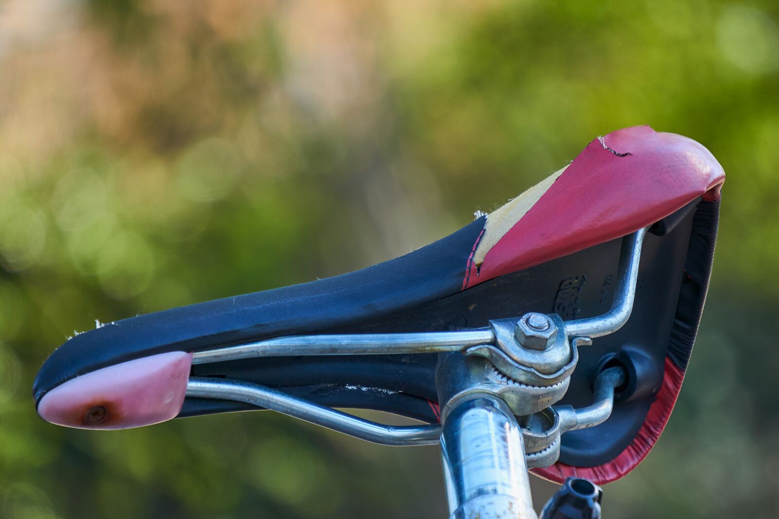 Sony E 55-210mm F4.5-6.3 OSS sample photo. Bicycle saddle, seat, saddle photography