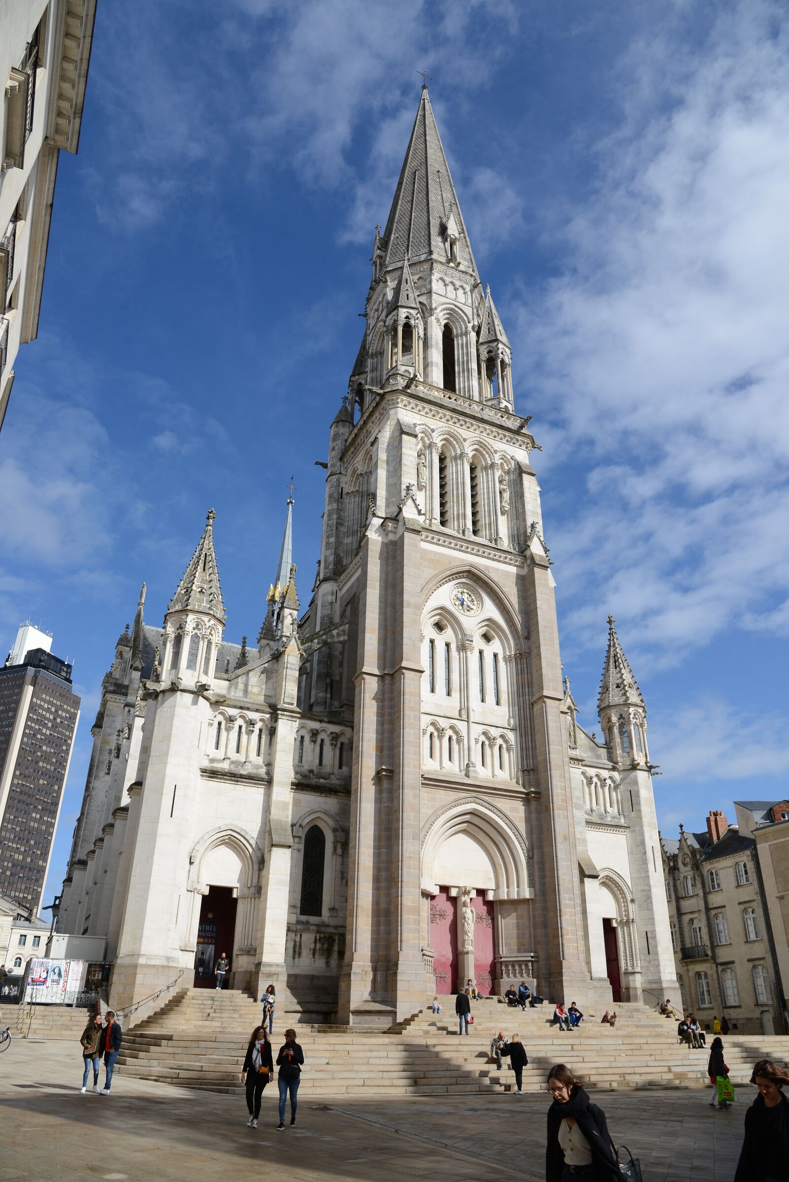 Nikon D600 sample photo. France, church, nantes photography