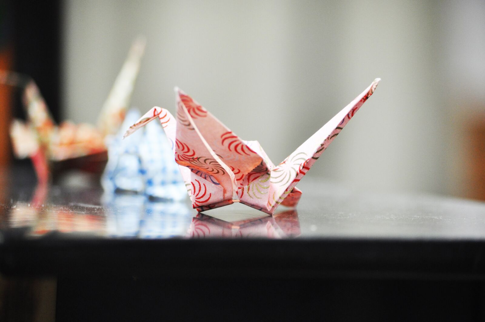 Nikon D5000 sample photo. Japanese, origami, paper photography